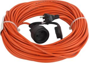 Удлинитель силовой Эра UPx-1-2x0.75-30m-IP44 (Б0043038) 2x0.75кв.мм 1розет. 30м ПВС 6A без катушки оранжевый