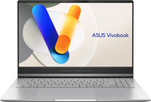 Ноутбук Asus VivoBook S15 OLED M5506NA-MA013 Ryzen 5 7535HS 16Gb SSD1Tb AMD Radeon 660M 15.6" OLED 3K (2880x1620) без ОС silver WiFi BT Cam (90NB14D3-M004S0)