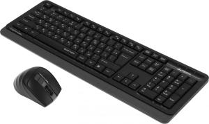 Клавиатура + мышь A4Tech Fstyler FGS1035Q клав:черный/серый мышь:черный/серый USB беспроводная Multimedia (FGS1035Q GREY)