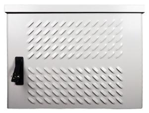 Шкаф коммутационный ЦМО (ШТВ-Н-12.6.5-4ААА-Т1) настенный 12U 600x530мм пер.дв.металл несъемн.бок.пан. 150кг серый 120град. уличный всепогодный с вентилятором с нагревателем укомплектованный