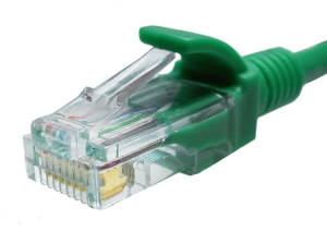 Патч-корд Suprlan 10-0159 UTP RJ-45 вил.-вилка RJ-45 кат.5E 3м зеленый LSZH 26AWG