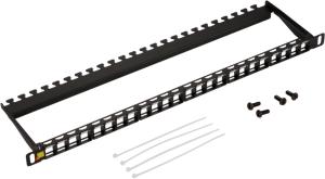 Патч-панель Lanmaster LAN-PPC24OK-UTP 19" 0,5U 24x UTP