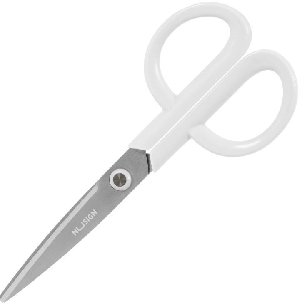 Ножницы Deli ENS053-WH ENS053 универсальные 175мм ручки пластиковые сталь белый