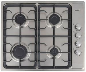 Газовая варочная поверхность Darina 1T1 BGM 341 12 X нержавеющая сталь