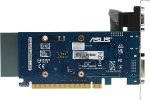 Видеокарта Asus PCI-E 2.0 GT710-SL-2GD3-BRK-EVO NVIDIA GeForce GT 710 2Gb 64bit DDR3 954/900 DVIx1 HDMIx1 CRTx1 HDCP Ret low profile