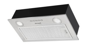 Вытяжка встраиваемая Weissgauff FIONA 60 X нержавеющая сталь управление: кнопочное (1 мотор)