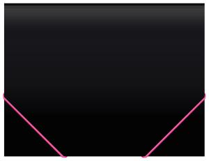 Портфель Бюрократ Black Opal BLPP13 13 отдел. A4 пластик 0.7мм черный/ассорти