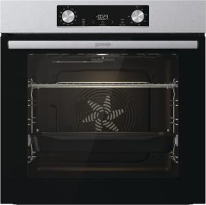 Духовой шкаф Электрический Gorenje BO6735E05X нержавеющая сталь/черный