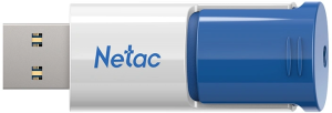 Флеш Диск Netac 64GB U182 NT03U182N-064G-32BL USB3.2 синий/белый