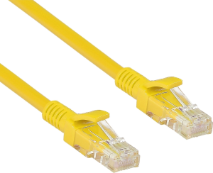 Патч-корд Exegate UTP-RJ45-RJ45-5e-1M-YL 1Гбит/с UTP 4 пары cat.5E CCA 1м желтый RJ-45 (m)-RJ-45 (m) (EX258671RUS)