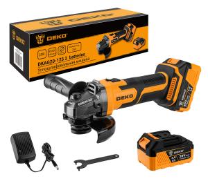 Углошлифовальная машина Deko DKAG20-125 8500об/мин рез.шпин.:M14 d=125мм (063-2151)