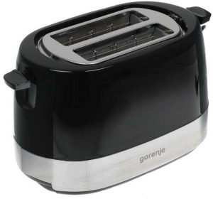 Тостер Gorenje T850BK 850Вт черный/серебристый