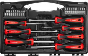 Набор отверток Зубр Мастер 25027 в компл.:27 предметов жесткий кейс