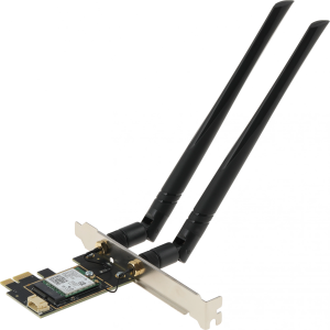 Сетевой адаптер Wi-Fi + Bluetooth Cudy WE3000 AX3000 PCI Express (ант.внеш.съем) 2ант.