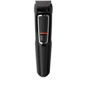 Триммер Philips MG3730/15 черный (насадок в компл:8шт)