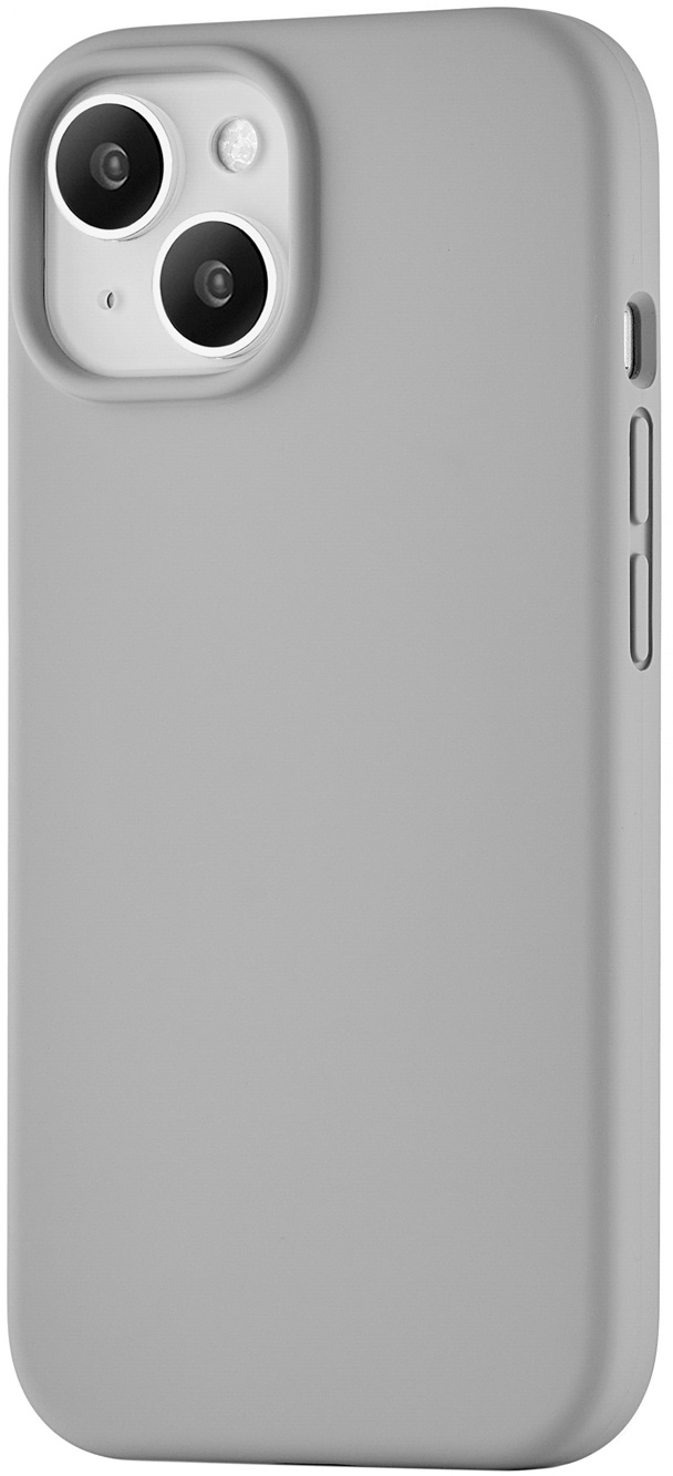 Чехол (клип-кейс) uBear для Apple iPhone 15 Touch Mag Case with MagSafe  серый (CS258MG61TH-I23M)