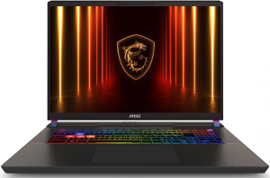 Ноутбук MSI Vector 17 HX AI A2XWJG-062RU Core Ultra 9 275HX 32Gb SSD1Tb NVIDIA GeForce RTX 5090 24Gb 17" IPS QHD+ (2560x1600) Windows 11 Home grey space WiFi BT Cam (9S7-17S372-062)