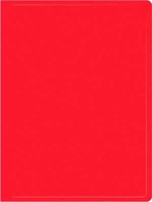 Папка метал.зажим Buro -ECB04CRED A4 пластик 0.5мм красный