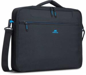 Портфель для ноутбука 16" Riva 8087 черный полиэстер (8087 BLACK)