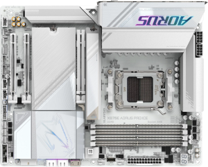 Материнская плата Gigabyte X870E AORUS PRO ICE SocketAM5 AMD X870E 4xDDR5 ATX AC`97 8ch(7.1) 2.5Gg RAID+HDMI