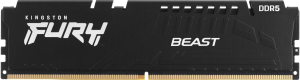 Память DDR5 32Gb 6000MHz Kingston KF560C36BBE-32 Fury Beast Black RTL Gaming PC5-48000 CL36 DIMM 288-pin 1.35В dual rank с радиатором Ret
