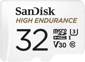 Флеш карта microSDHC 32GB Sandisk SDSQQNR-032G-GN6IA High Endurance V30 + adapter