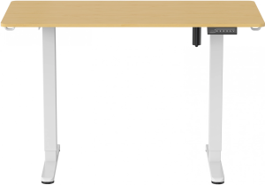Стол для компьютера Cactus CS-ED-WTBAM с электроприводом столешница бамбук бежевый каркас белый 120x72x60см (CS-ED-WTBAM)