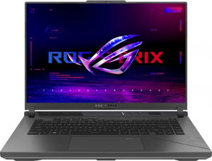 Ноутбук Asus ROG Strix G16 G614JU-N3490 Core i5 13450HX 16Gb SSD512Gb NVIDIA GeForce RTX4050 6Gb 16" IPS FHD+ (1920x1200) без ОС grey WiFi BT Cam (90NR0CC1-M012J0)