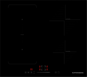 Индукционная варочная поверхность Kuppersberg ICS 614 черный