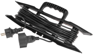 Удлинитель силовой PROconnect PROc-Uc (13-4913) 2x0.75кв.мм 1розет. 10м ПВС 6A пласт.рамка черный