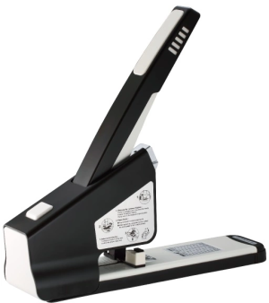 Степлер мощный Kw-Trio 050LX 23/6 23/8 23/10 23/13 23/15 23/17 23/20 23/23 (200листов) снижение усилия черный 100скоб металл коробка