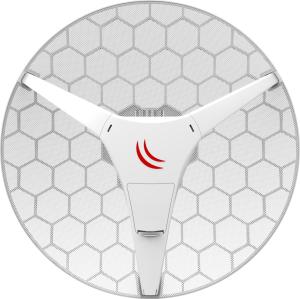 Повторитель беспроводного сигнала MikroTik Wireless Wire Dish (RBLHGG-60ADKIT) 10/100/1000 белый (упак.:2шт)