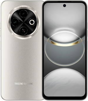 Смартфон Tecno Spark 30C 128Gb 6Gb золотой моноблок 3G 4G 6.67" 720x1600 Android 14 48Mpix 802.11 a/b/g/n/ac NFC GPS GSM900/1800 Protect