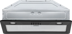 Вытяжка встраиваемая Krona Luisa 600 Black PB черный управление: кнопочное (1 мотор)