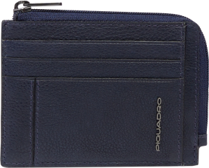 Чехол для кредитных карт Piquadro CRONUS PP4822S134R/BLU синий натур.кожа