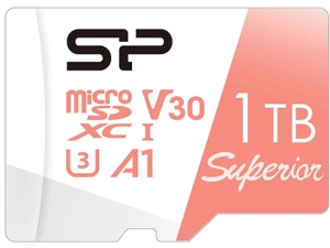 Флеш карта microSDXC 1TB Silicon Power SP001TBSTXDV3V20 Superior V30 A1 + adapter