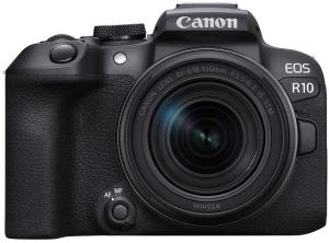 Фотоаппарат Canon EOS R10 черный 24.1Mpix 2.95" 2160p WiFi RF-S 18-150/3.5-6.3 IS STM LP-E17