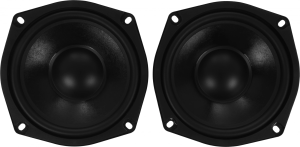 Колонки автомобильные Ural AS-W130MB (без решетки) 300Вт 92дБ 4Ом 13см (5дюйм) (ком.:2кол.) среднечастотные однополосные