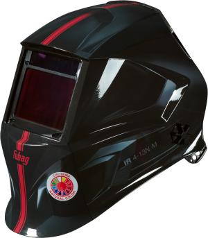 Маска сварщика Fubag IR 4-13N M филь.:хамел. см.экр.100x65мм черный (38438)