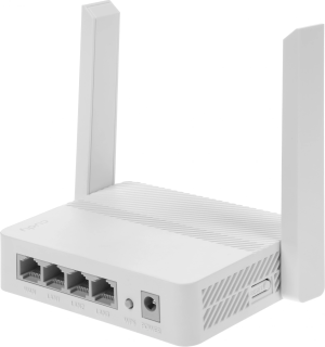 Роутер беспроводной Cudy WR300 N300 10/100BASE-TX/Wi-Fi белый