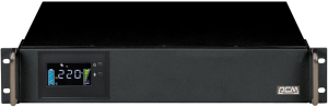 Источник бесперебойного питания Powercom King Pro RM KIN-1500AP LCD 1200Вт 1500ВА черный