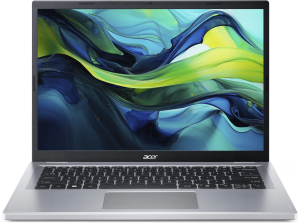 Ноутбук Acer Aspire Go AG14-31P-P7CL N-series N200 8Gb SSD512Gb Intel UHD Graphics 14" IPS WUXGA (1920x1200) без ОС silver WiFi BT Cam (NX.KXECD.003)