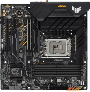 Материнская плата Asus TUF GAMING B660M-PLUS WIFI Soc-1700 Intel B660 4xDDR5 mATX AC`97 8ch(7.1) 2.5Gg RAID+HDMI+DP