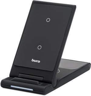 Беспроводное зар./устр. Buro CWC-QC5 15W 3A (QI) USB-C универсальное черный (CWC-QC5A15BK)