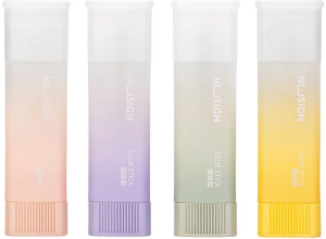 Клей-карандаш Deli NS148 8гр корп.ассорти прозрачный усиленный Nusign