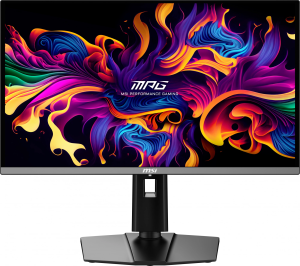 Монитор MSI 26.5" MPG 271QRX QD-OLED черный OLED LED 16:9 HDMI M/M матовая HAS Piv 250cd 178гр/178гр 2560x1440 360Hz FreeSync Premium Pro DP 2K USB 8.3кг