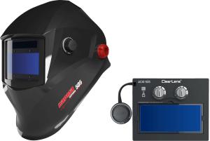 Маска сварщика Парма Оптима-505 филь.:хамел. см.экр.89х39мм черный (02.007.00027)