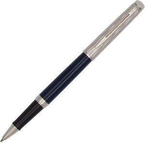 Ручка роллер Waterman Hemisphere L`Essence du Bleu (CW2166469) LaqBlue CT F черн. черн. подар.кор.