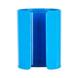 Подставка Deli E9141 для письменных принадлежностей 82х82х106мм ассорти пластик