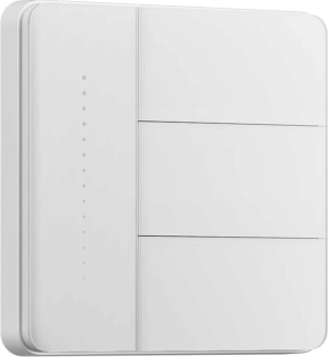Умный выключатель Aqara Z1 Pro ZNQBKG44LM 3-хкл. белый (ZNQBKG44LM_WH)
